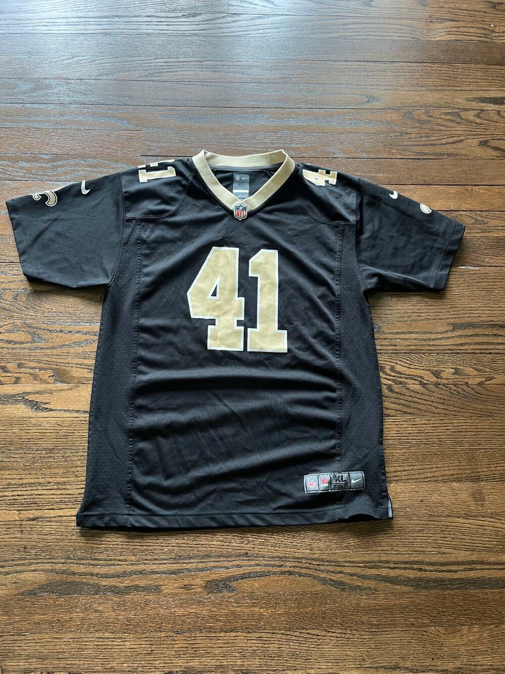 Alvin Kamara #41 New Orleans Saints Game Jersey Youth XL 18/20